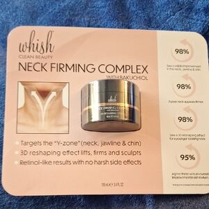 Whish Neck Firming Complex with Bakuchiol - Cream and Silver